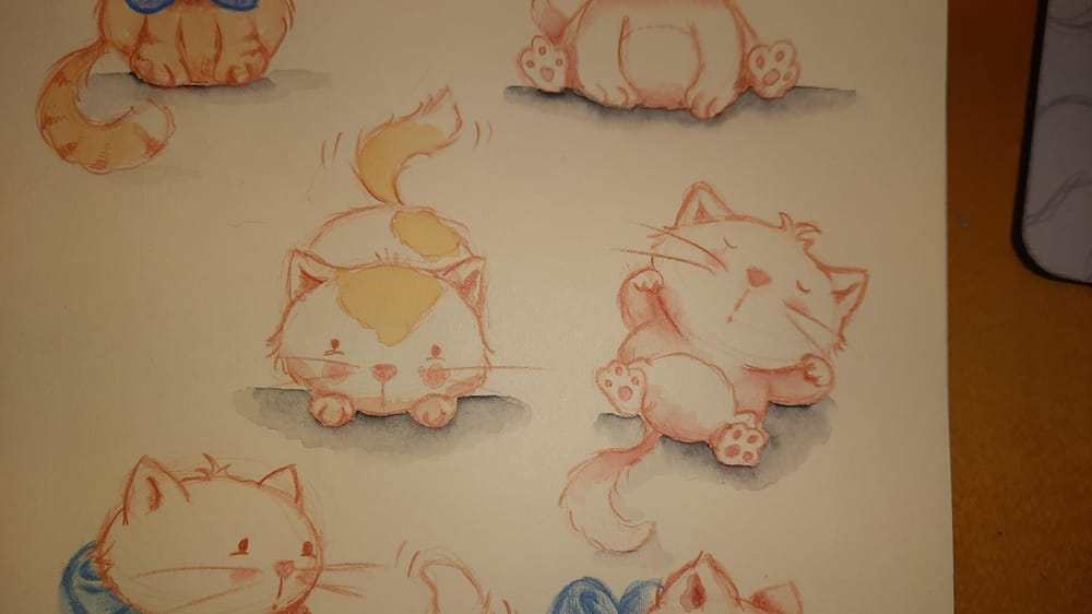 Cute cats practice - image 2 - student project