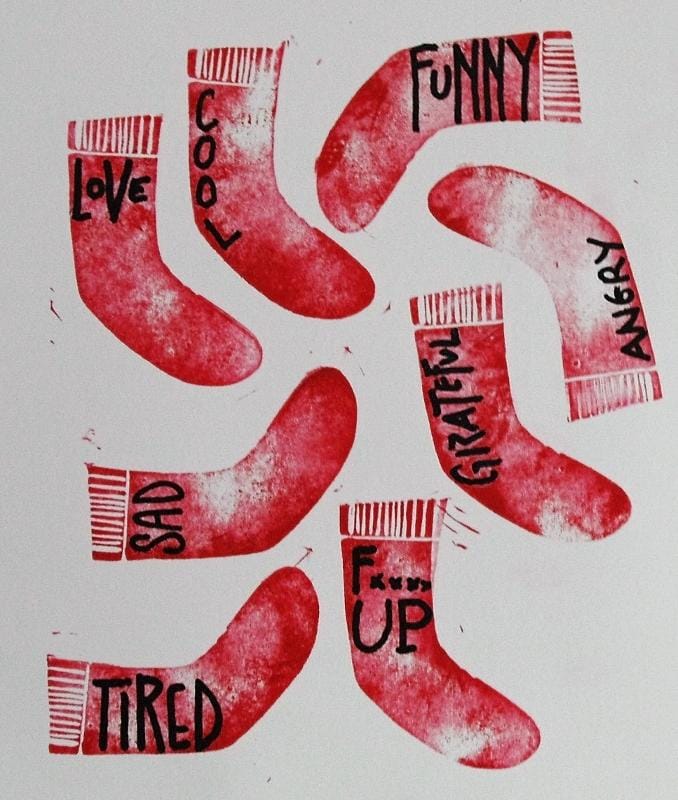 100 Socks - completed ! - image 5 - student project