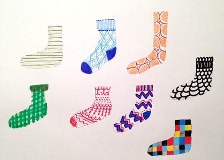 100 Socks - completed ! - image 11 - student project