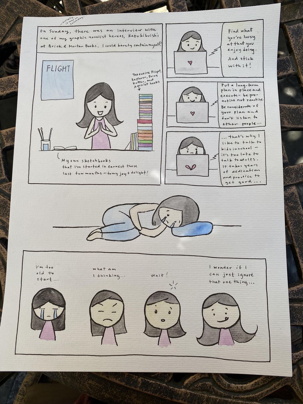 Journal Comics About Comics - image 3 - student project