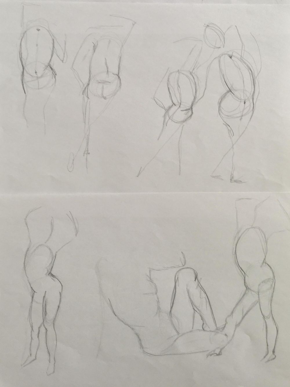 Gesture drawing - image 1 - student project