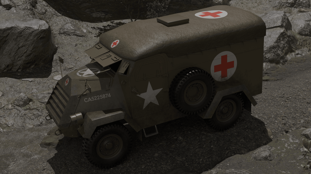 Ambulance car (CC15TA) - image 7 - student project