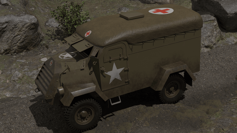 Ambulance car (CC15TA) - image 1 - student project