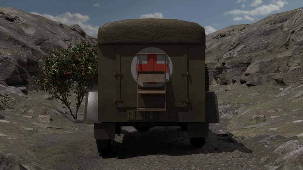 Ambulance car (CC15TA) - image 2 - student project