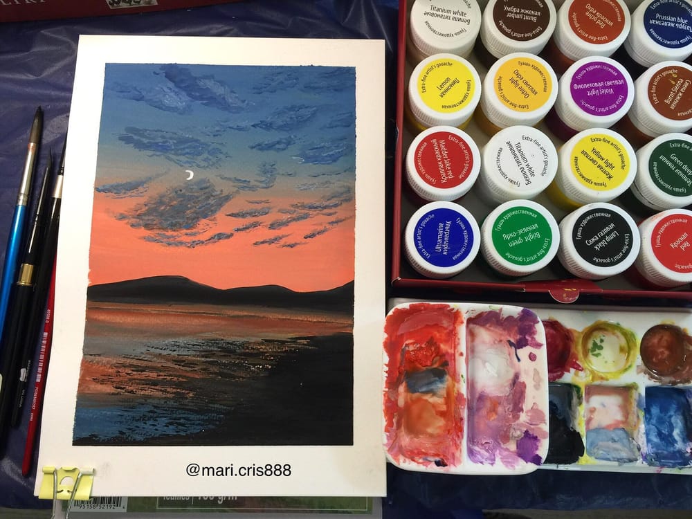 Gouache challenge - image 1 - student project
