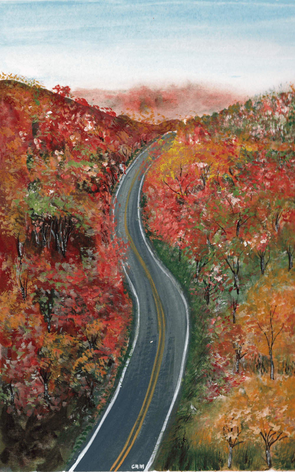 Autumn road - image 1 - student project