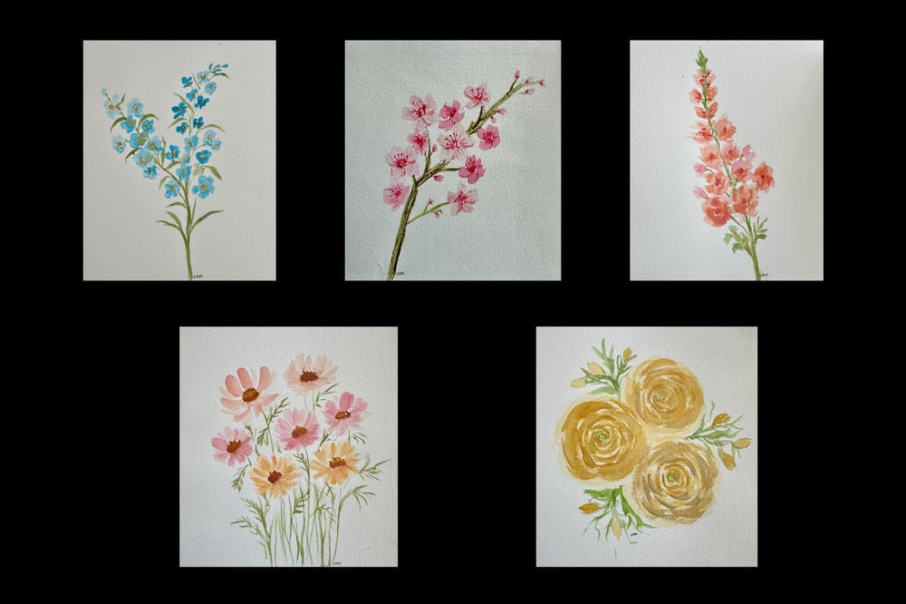 spring flowers - image 1 - student project