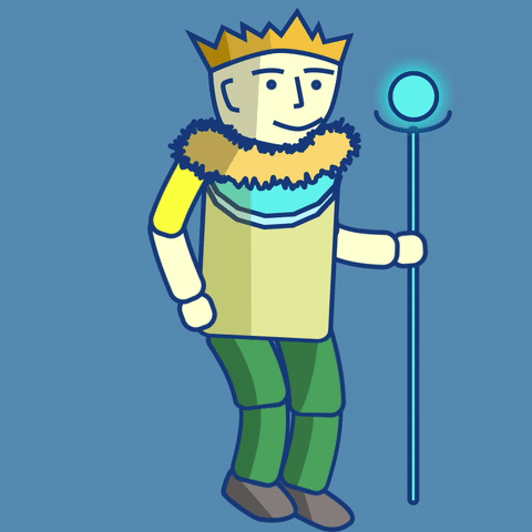 King Walking Home - image 1 - student project