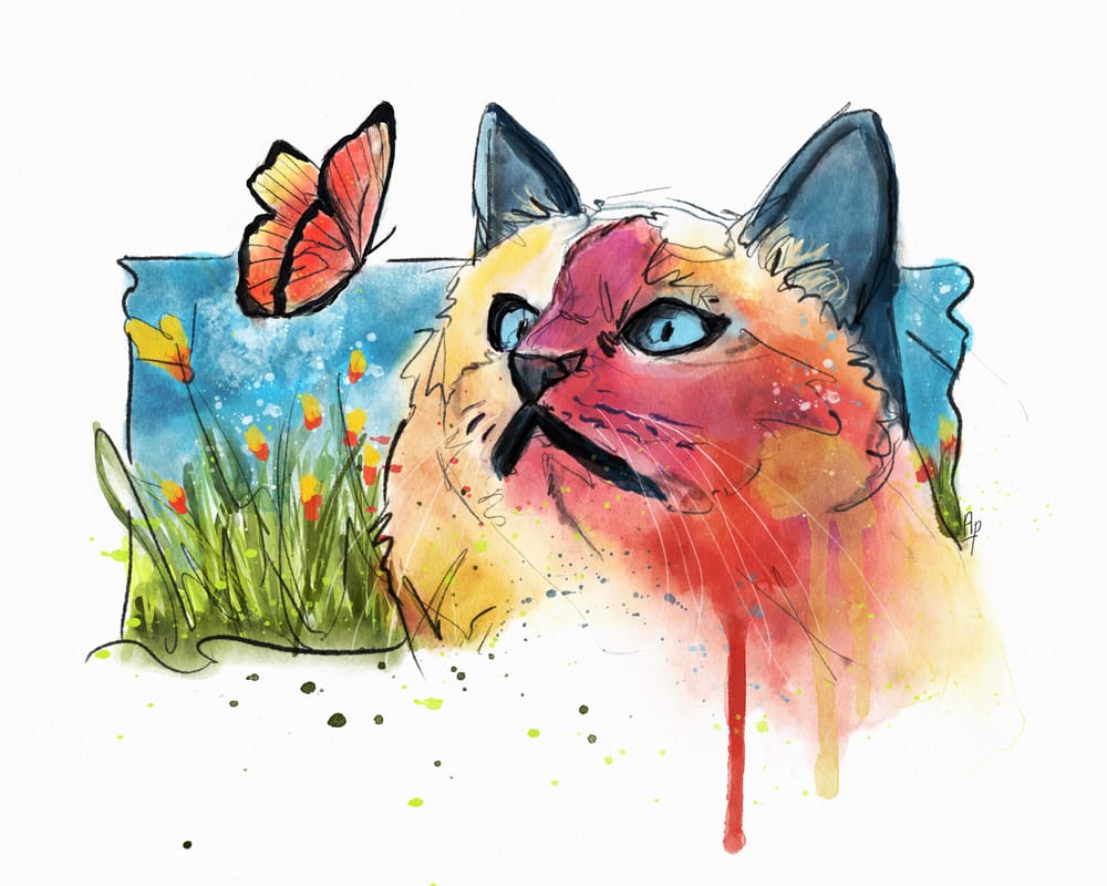 Procreate watercolour masterclass:elevate your digital painting skills - image 1 - student project