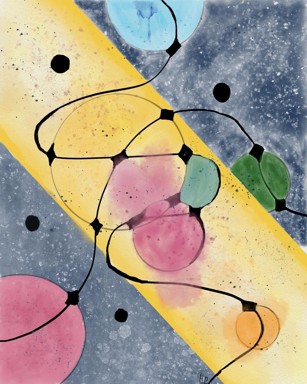 Part 3:Galaxy art - image 1 - student project