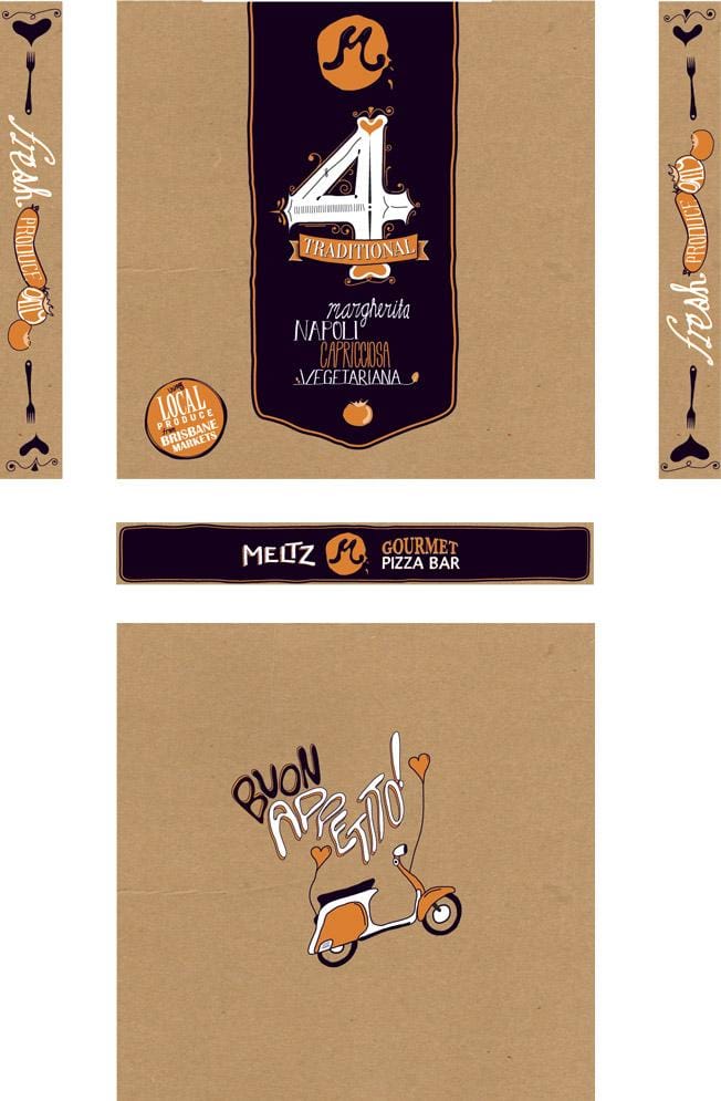 Gourmet Pizza Bar - Relaunch of traditional flavours. - image 13 - student project