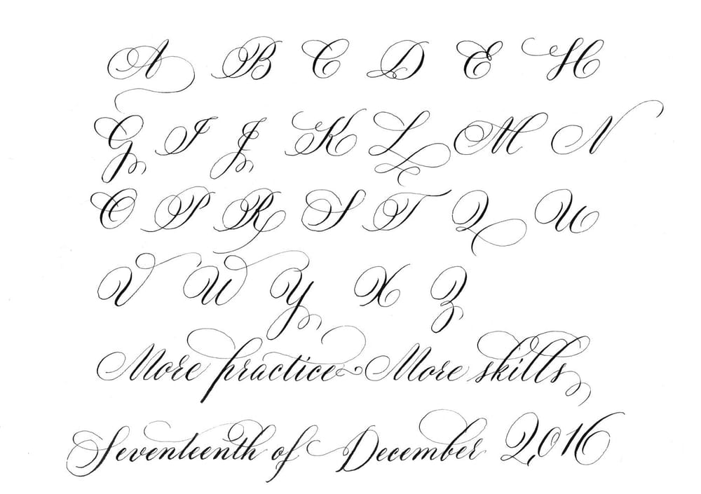 10-DAY Calligraphy project: DAYS 1-5 - image 4 - student project