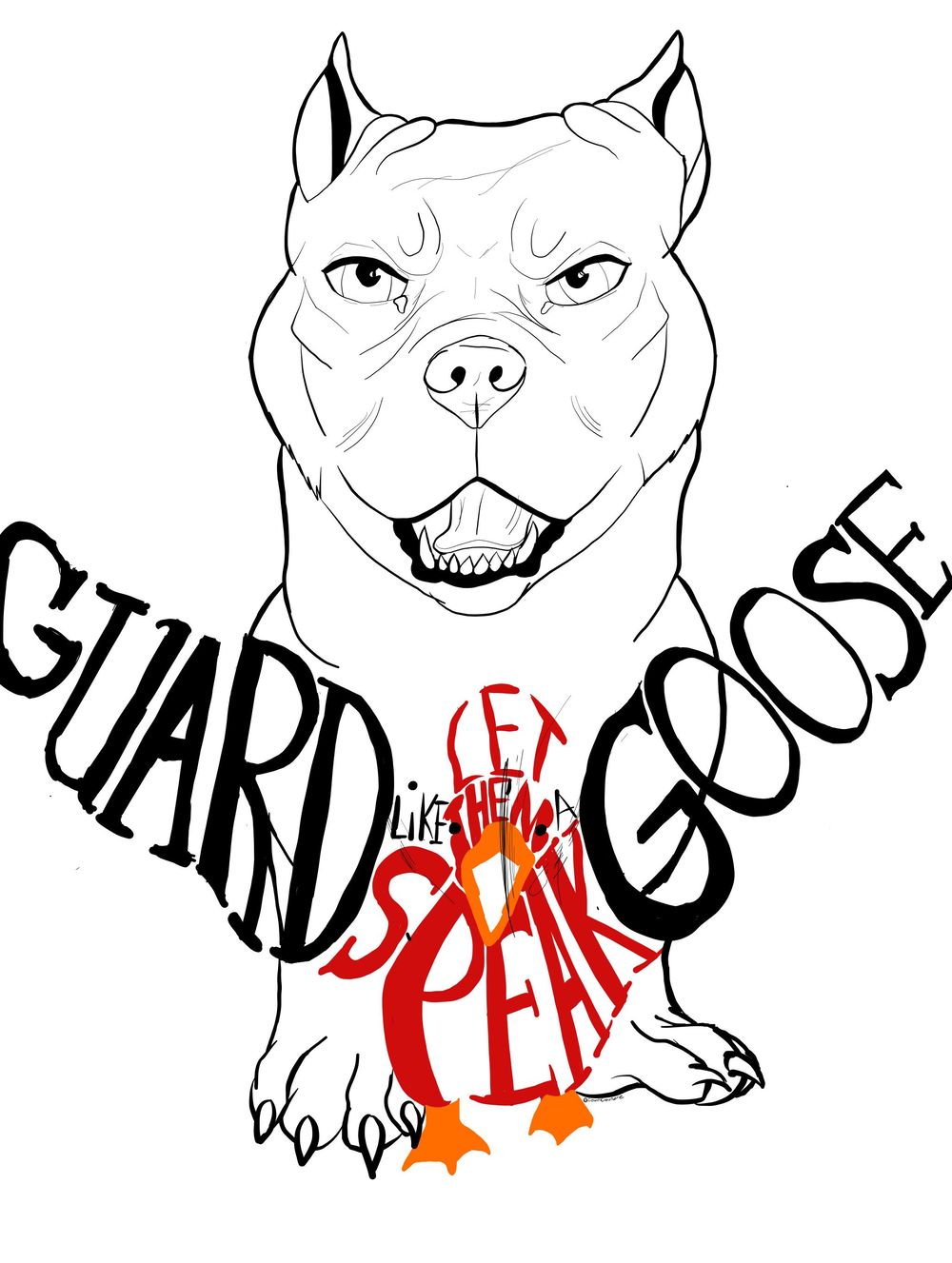 Goose Guarding - image 1 - student project