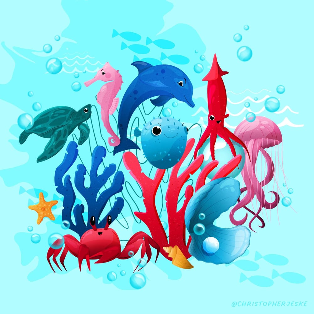 Creatures of the Sea - image 8 - student project