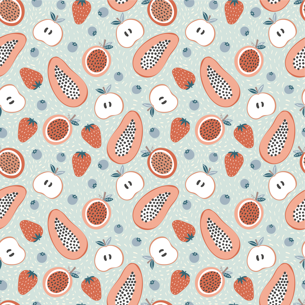 Fruit pattern - image 1 - student project