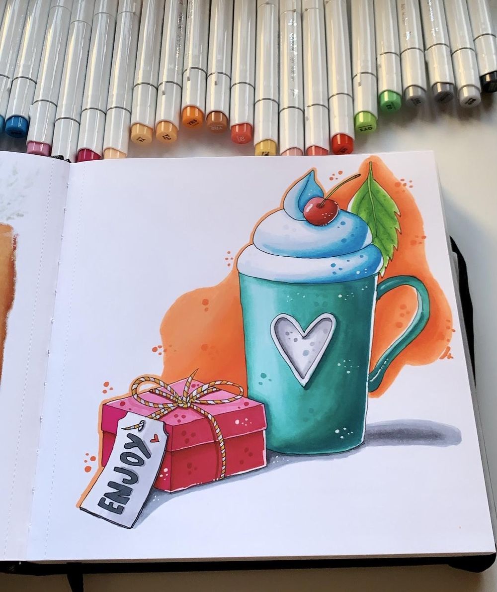My project for Markers 101: The Basics and Step-by-Step Sketching - image 1 - student project