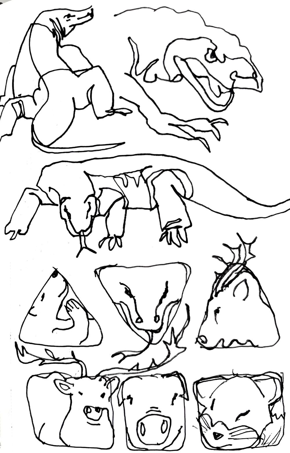 Animal illustrations - image 1 - student project