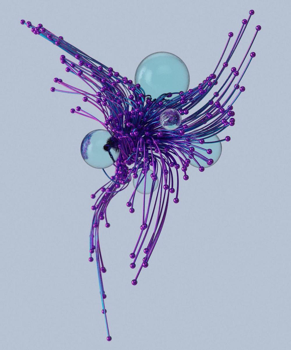Cotton Candy Tendrils - image 1 - student project