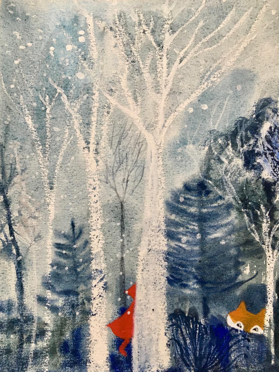 mr fox and little red ridding hood - image 2 - student project