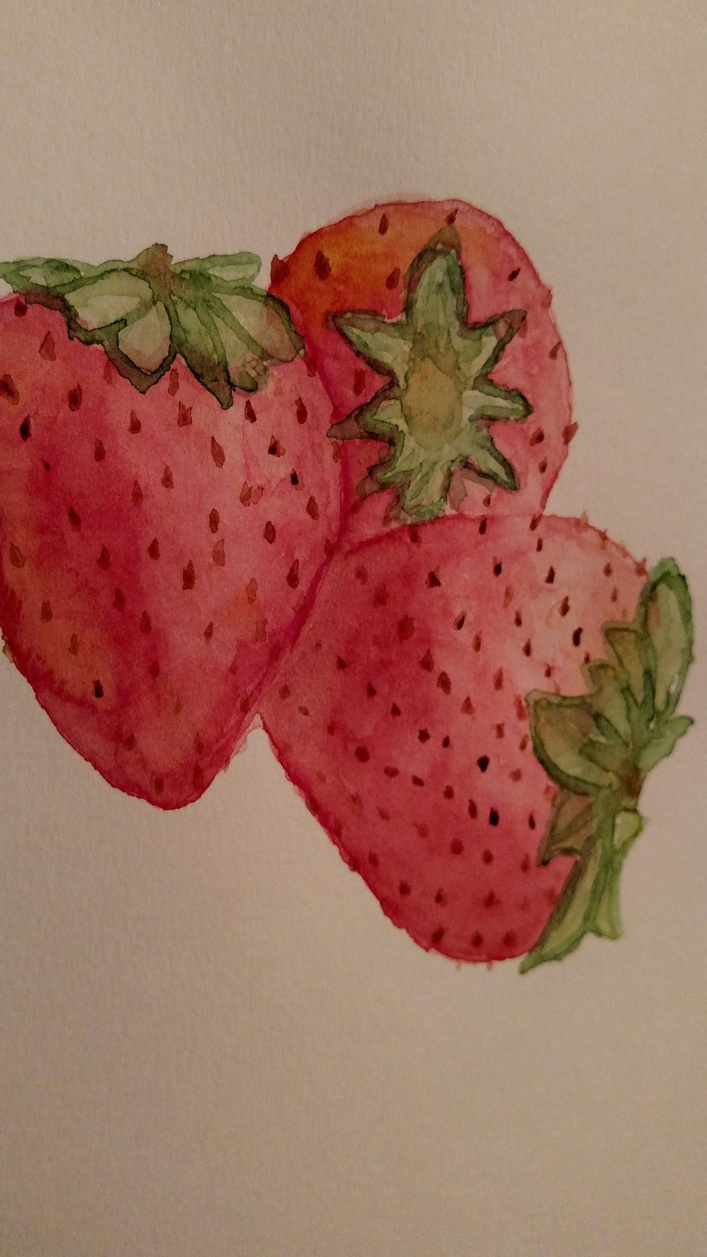 Strawberries 3 ways - image 2 - student project