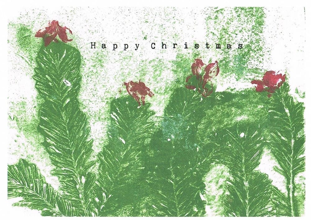 Happy Christmas card print - image 3 - student project