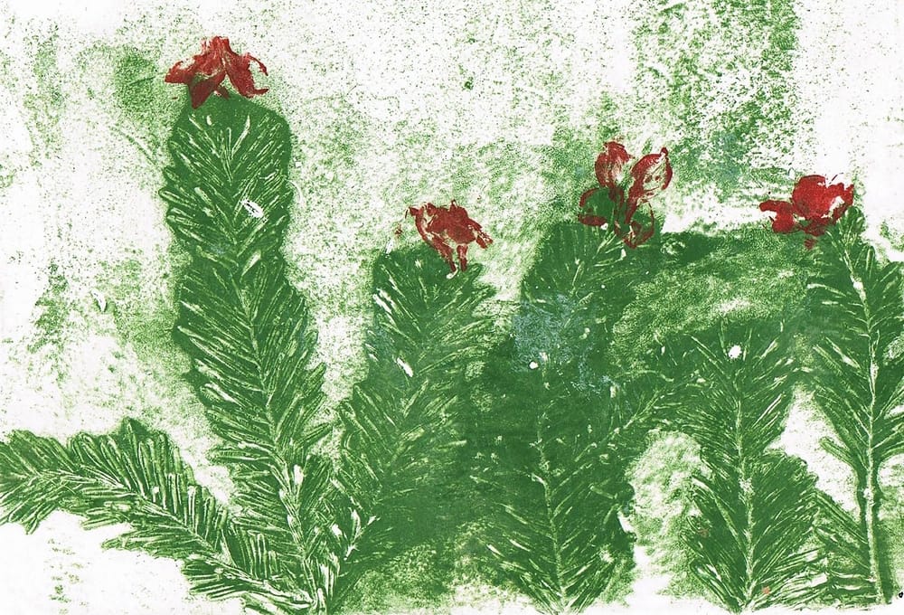 Happy Christmas card print - image 2 - student project