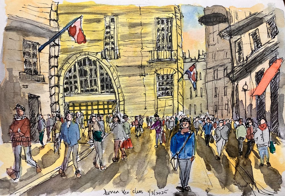 Urban Sketching Essentials - image 2 - student project