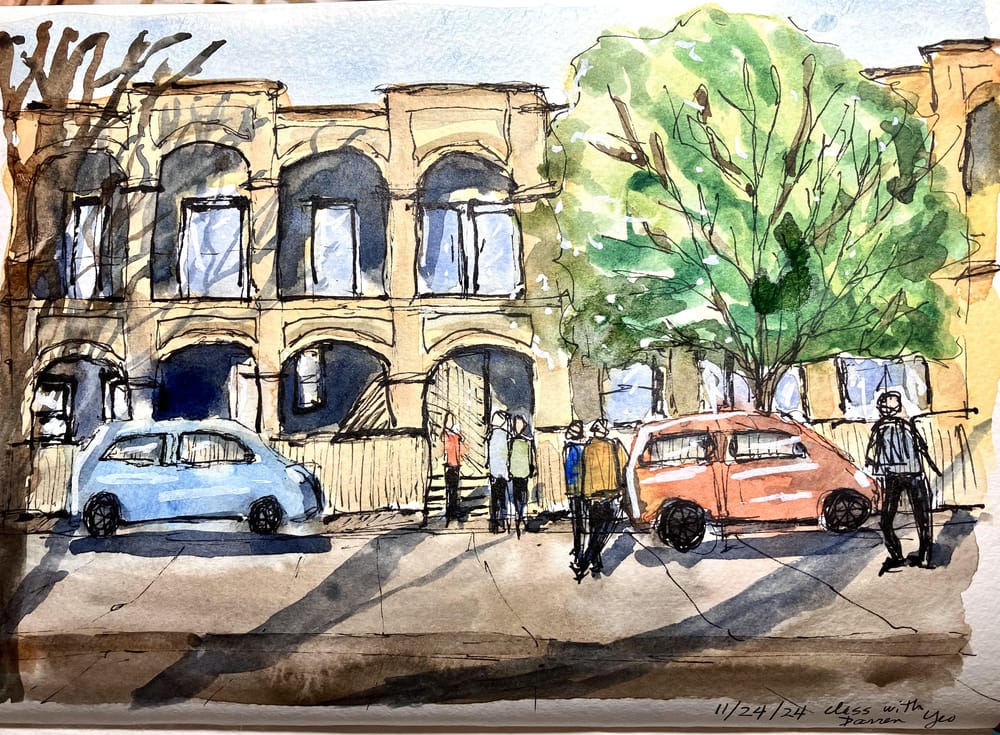 Urban Sketching Essentials - image 4 - student project