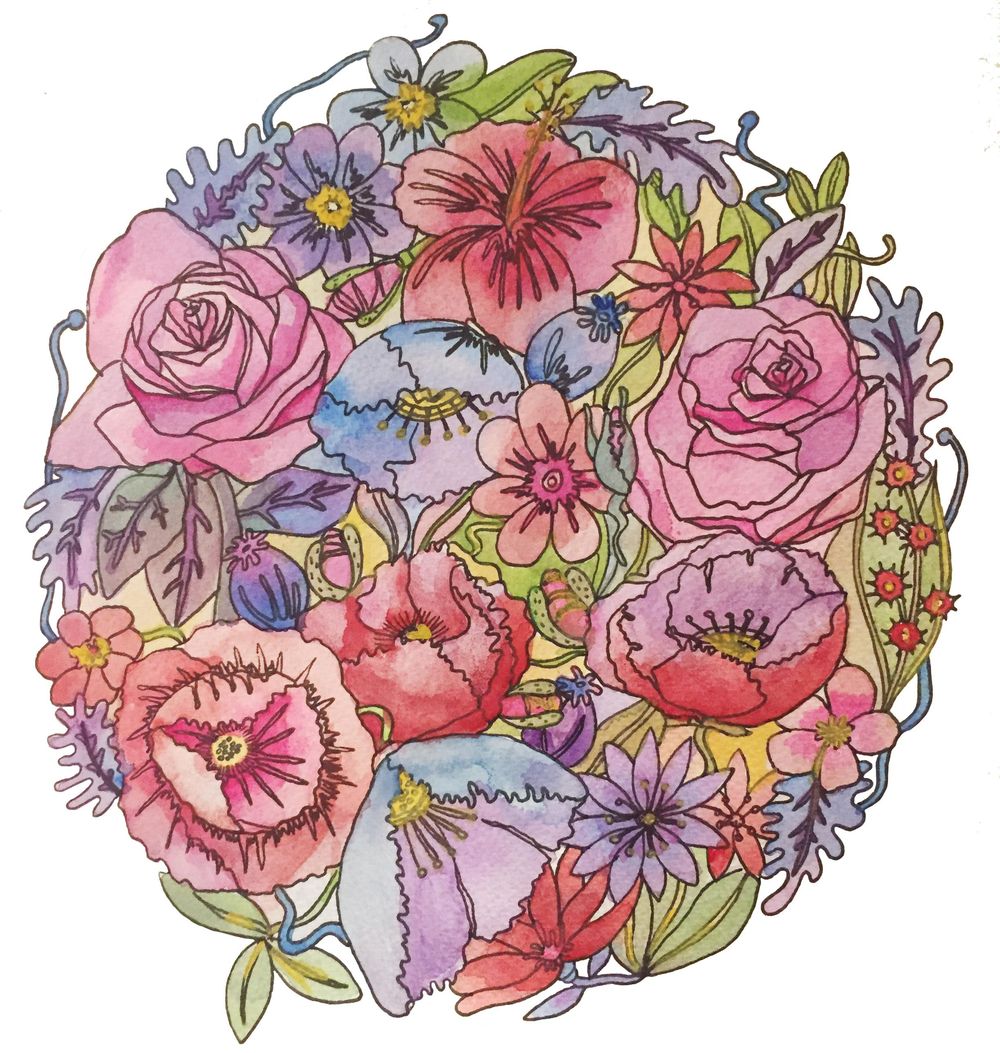 Floral Circle - image 1 - student project