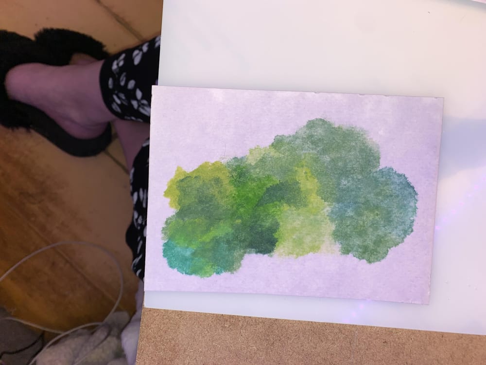Rainy landscape - image 2 - student project