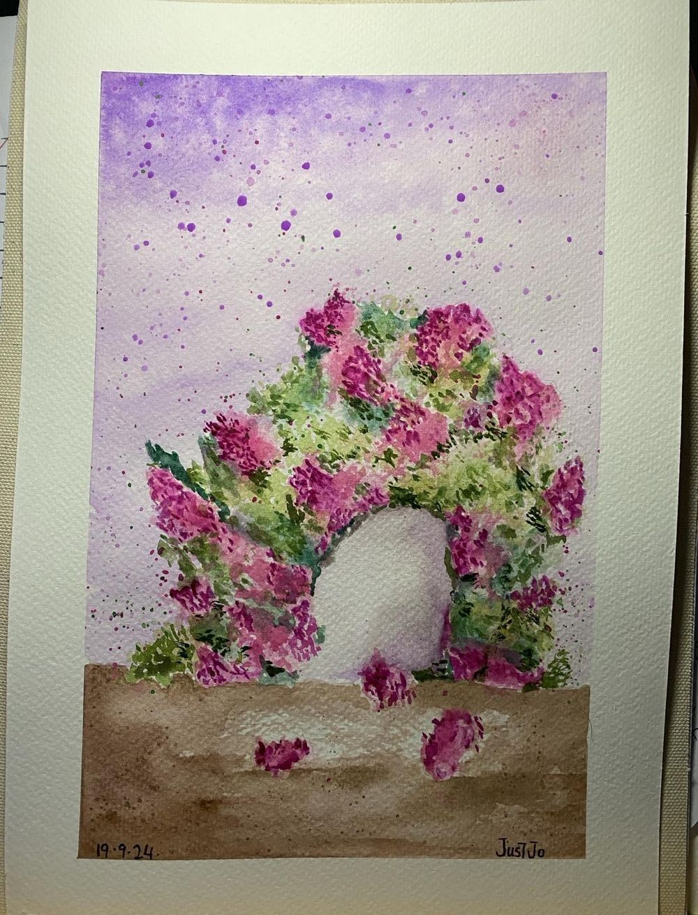 Watercolour Flowers - image 1 - student project
