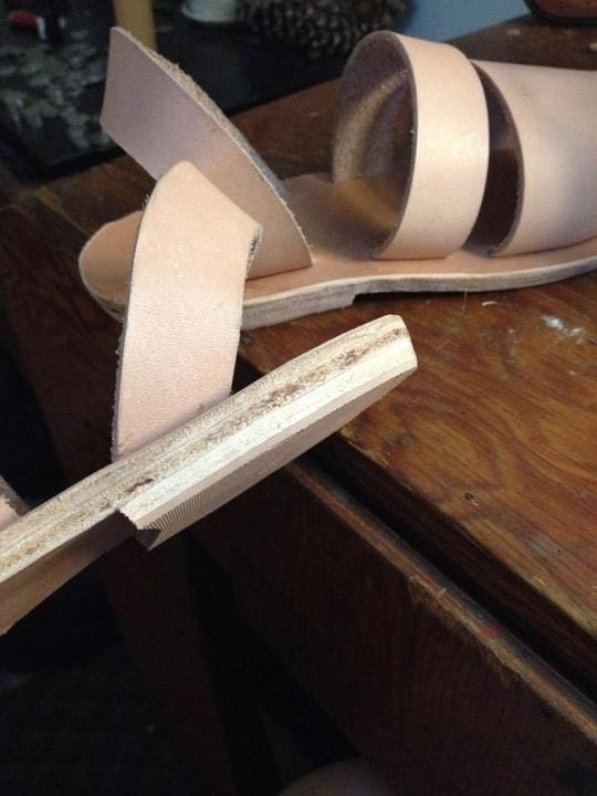 my first sandals - image 1 - student project