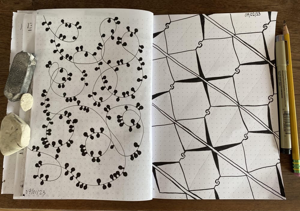 drawing as meditation - image 4 - student project