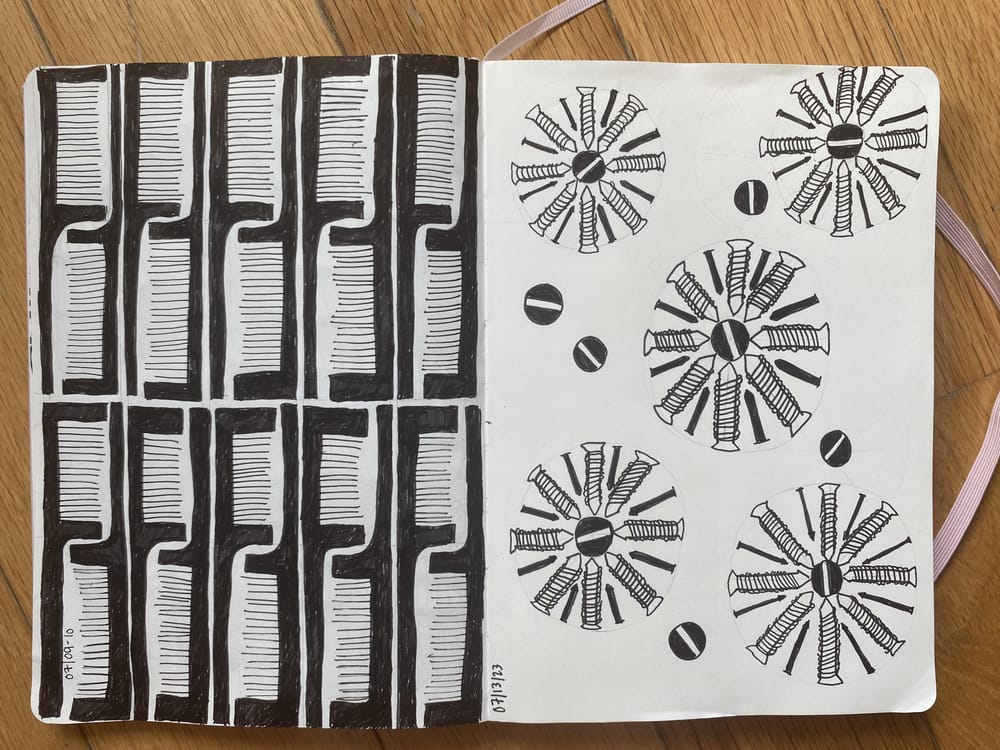 drawing as meditation - image 1 - student project