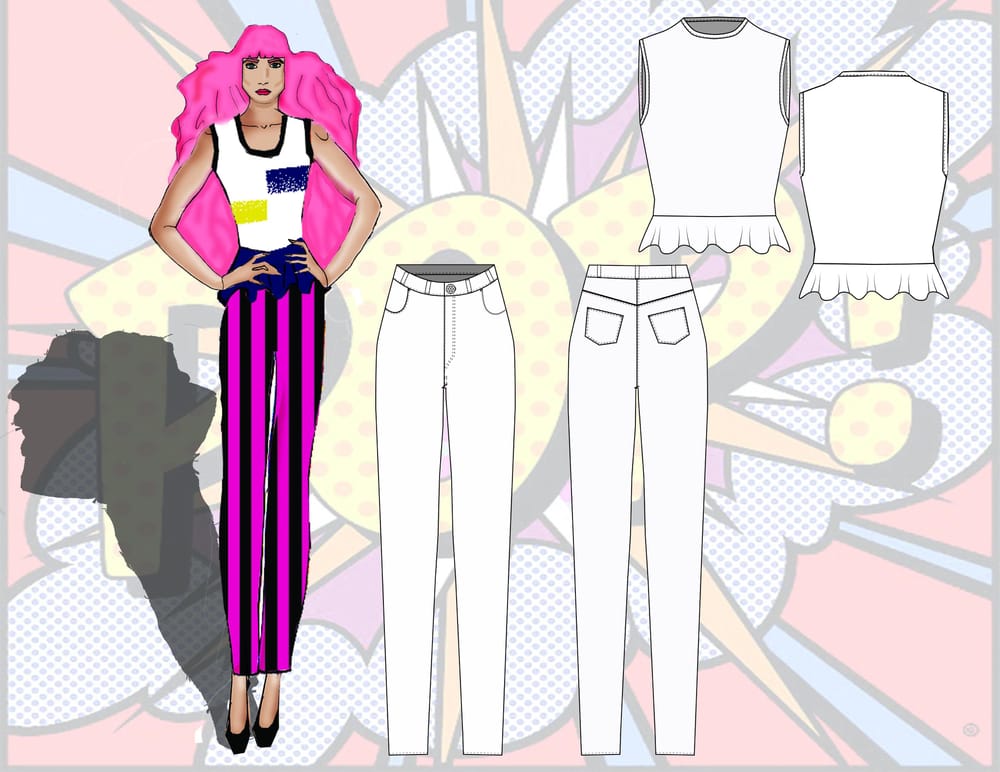 Pop Fashion by Traci Ciccarelli  - image 6 - student project