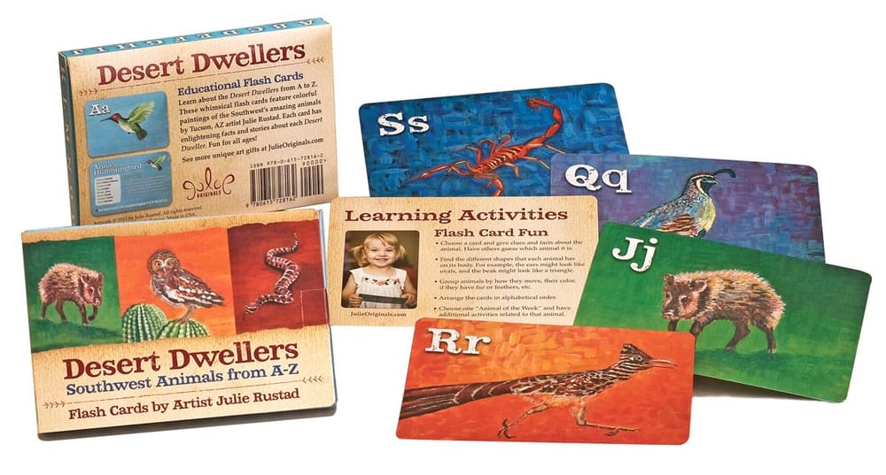 Desert Dwellers Flash Cards Press Kit (in progress) - image 2 - student project
