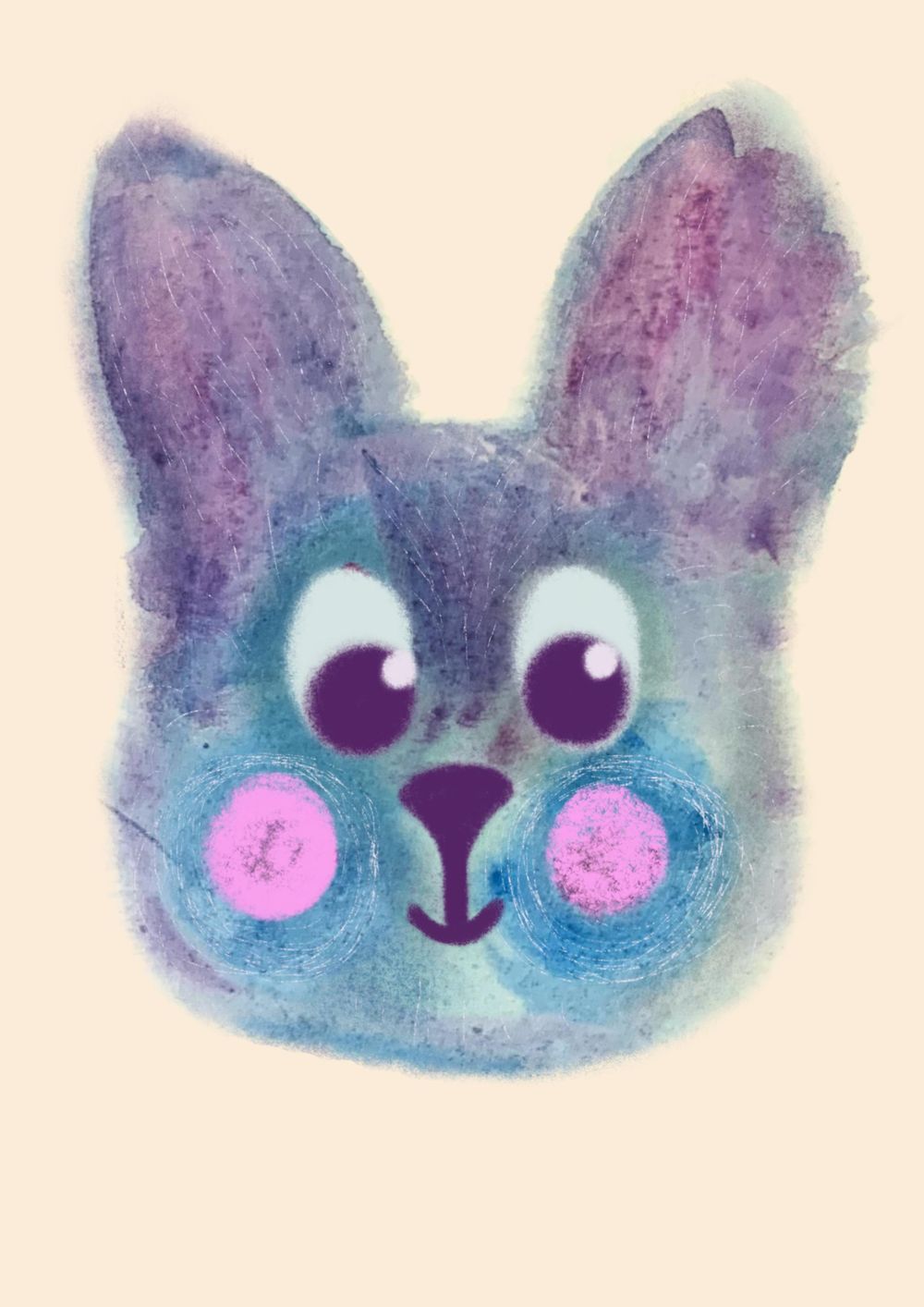 Cute Blue Bunny - image 1 - student project