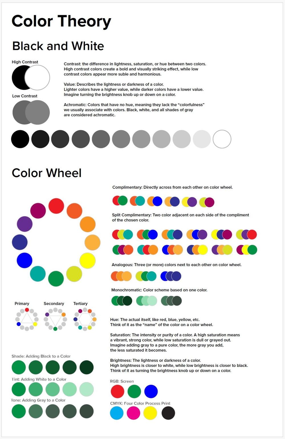 Color Theory Poster - image 1 - student project
