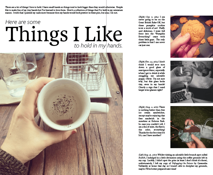 Thing I Like to Hold - image 1 - student project