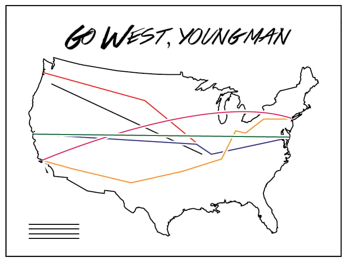 Transcontinental Travel - image 3 - student project