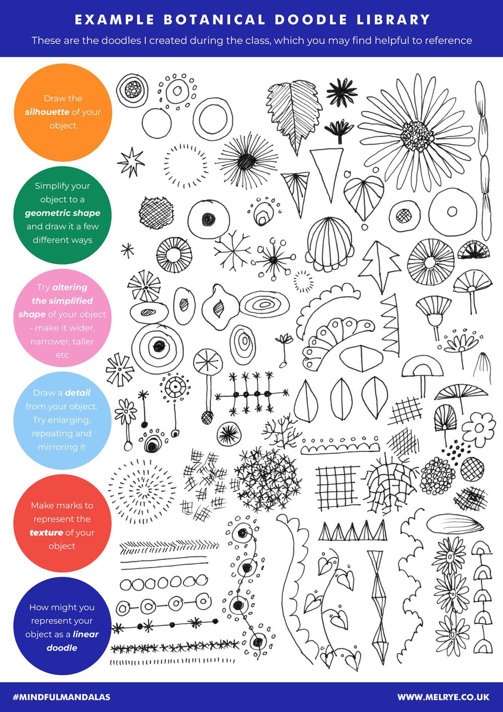 Mindful Mandalas: Botanical Doodling For Self-Care - image 2 - student project