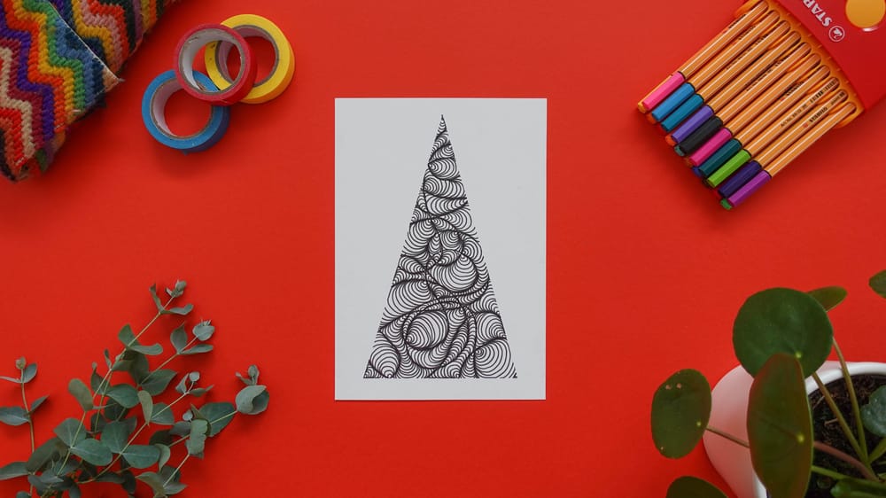 Drawing Patterns: 14 Days Of Mindful Drawing For Self-Care - image 8 - student project