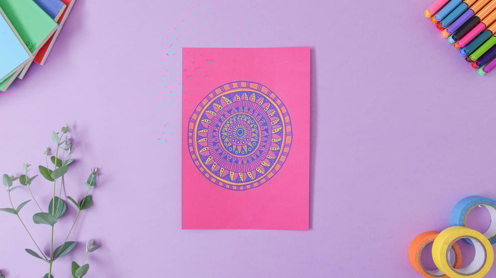 Practicing Mindful Drawing With Patterns - image 9 - student project