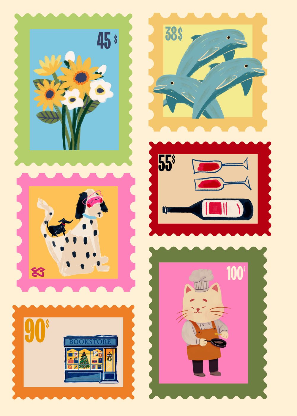 Custom Stamps - image 1 - student project