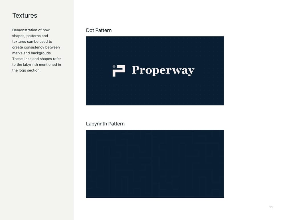 Properway brand styleguide - image 10 - student project