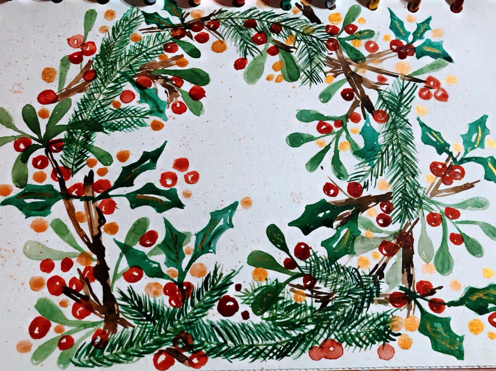@lalaithbr first wreath. Loved this class!!! - image 1 - student project