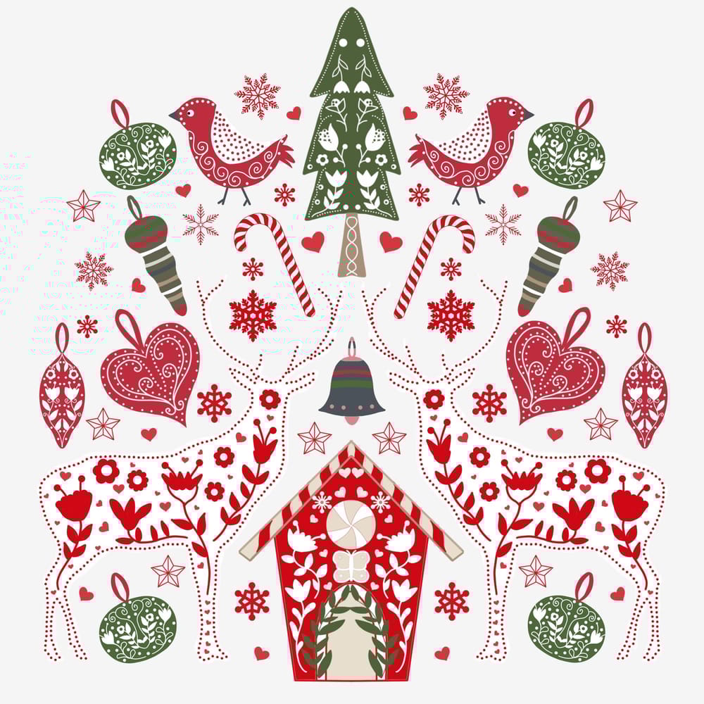 Xmas card - image 1 - student project