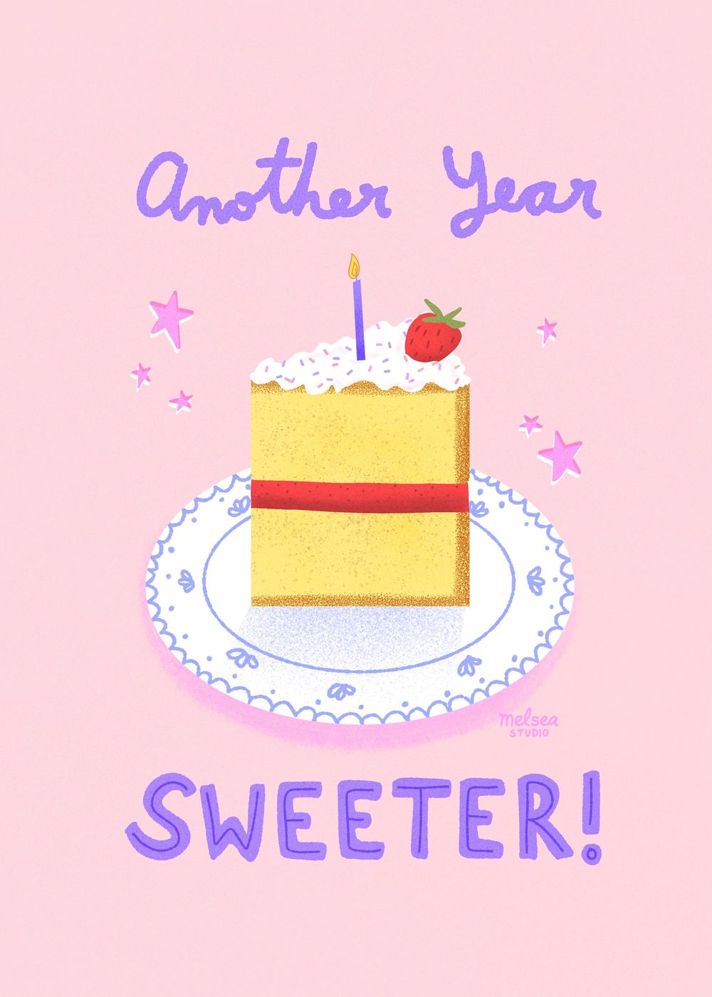 birthday cake card! - image 1 - student project