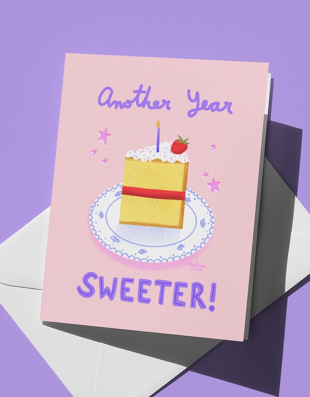 birthday cake card! - image 2 - student project