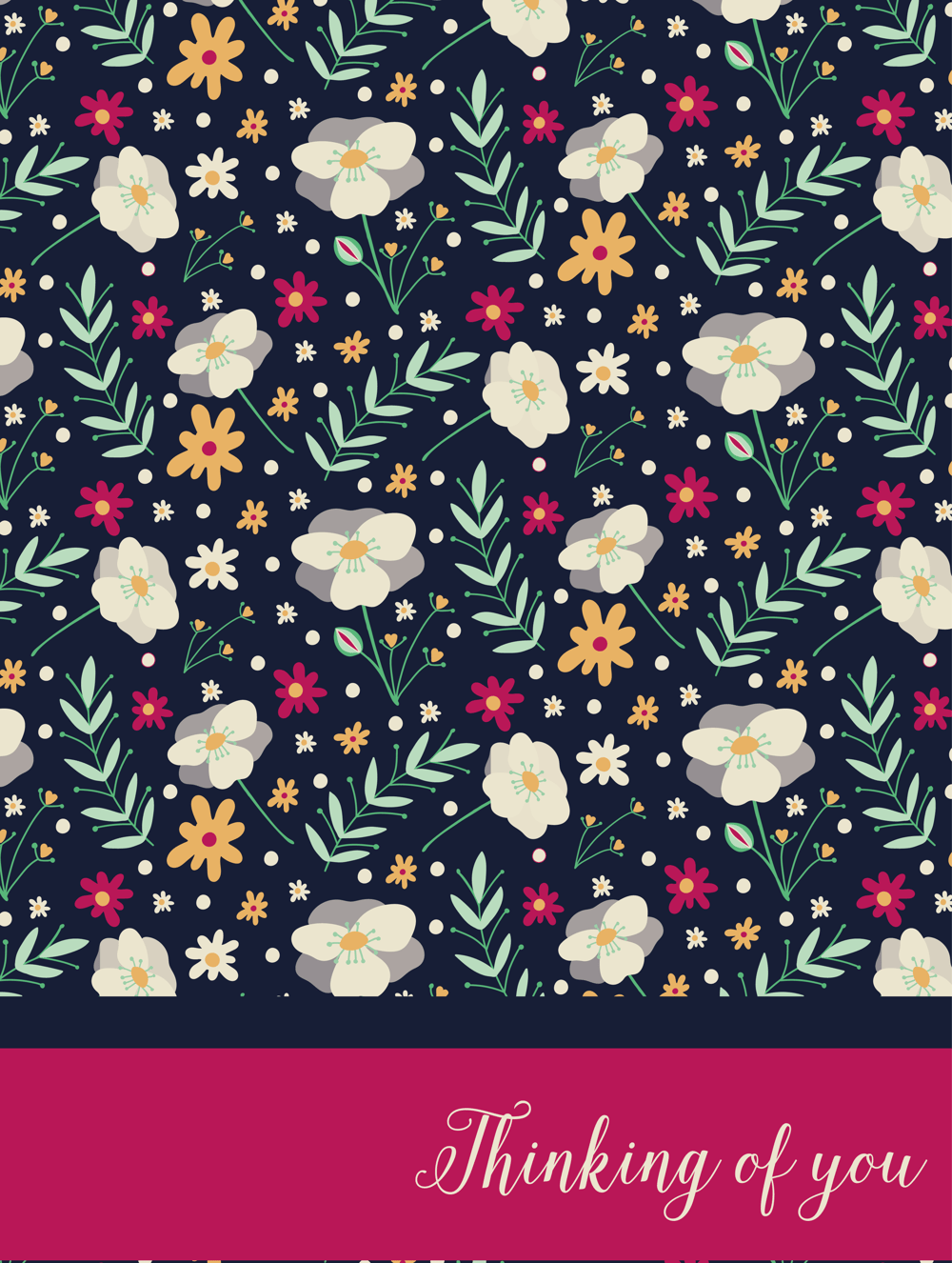 Flower stationery - image 4 - student project